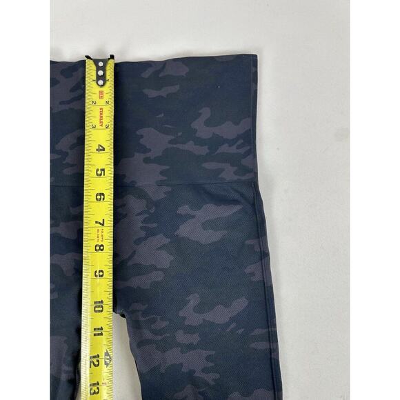 SPANX Look at Me Now Seamless Leggings Heather Camo Size M Women’s Athletic Yoga - Picture 6 of 7